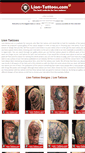 Mobile Screenshot of lion-tattoos.com